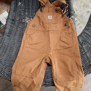 9 month old baby Carhartt overalls